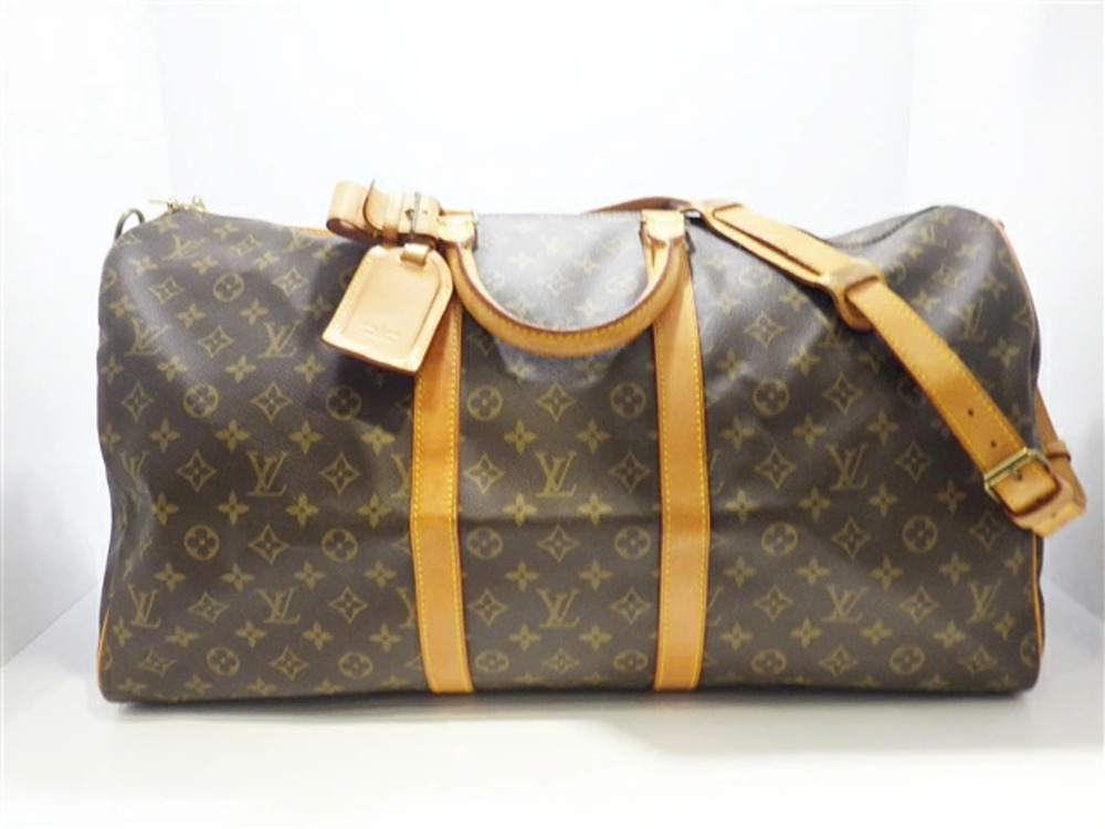LOUIS VUITTON Keepall Bandouliere Boston Bag Monogram